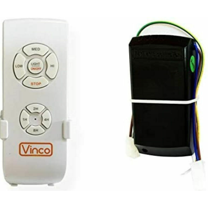 Vinco Vinco Kit telecomando per ventilatore da soffitto a pale universale per tutti 
