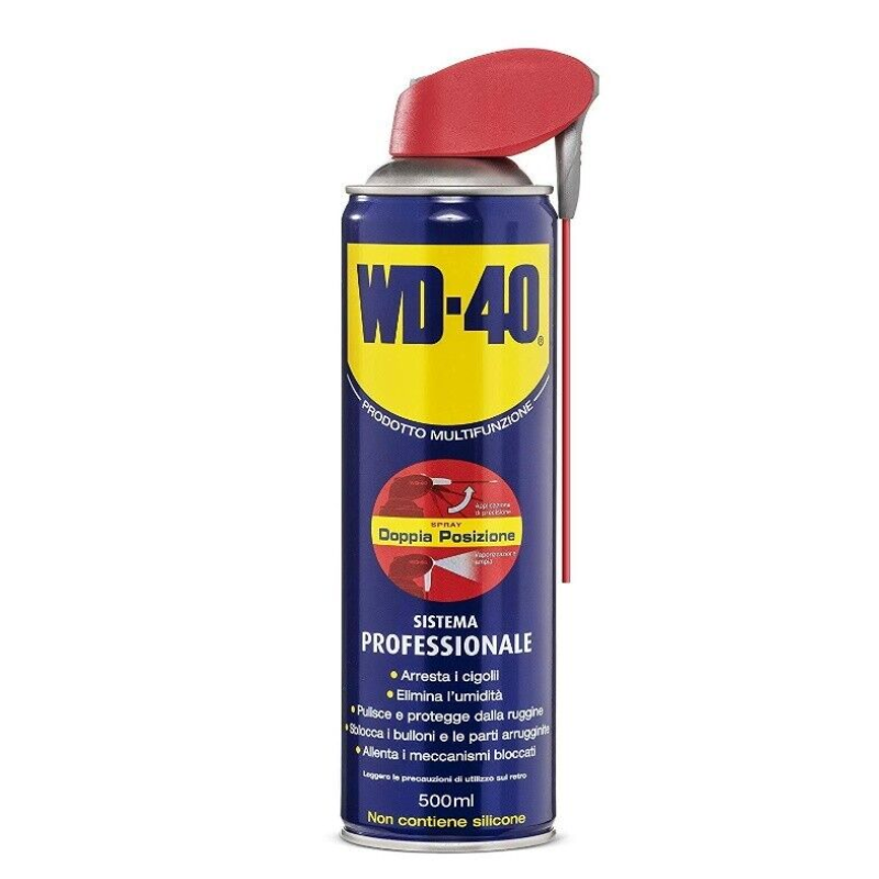 WD-40 Svitol Lubrificante Sbloccante Multiuso Spray Doppia Posizione da 500  ml.