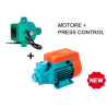 Pompa elettropompa autoclave periferica motore 0.50 hp + press control 2,2 bar
