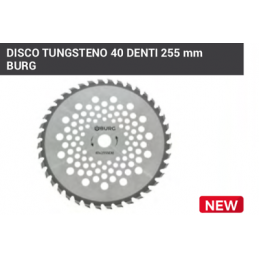 Disco Tungsteno da 225mm per decespugliatore