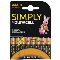 f 8 pz Duracell Simply...